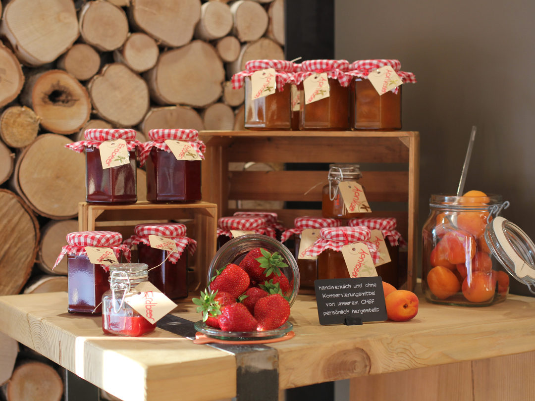 Hausgemachte Konfitüren